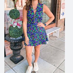 EMILY MCCARTHY varsity orchid dress XS